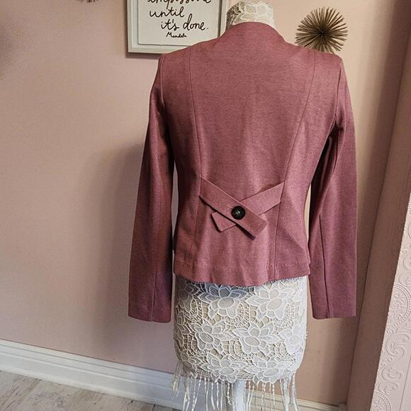 LKNW Cabi Pink Rose Applaud Blazer Jacket 3550 Size 6 - Picture 8 of 9